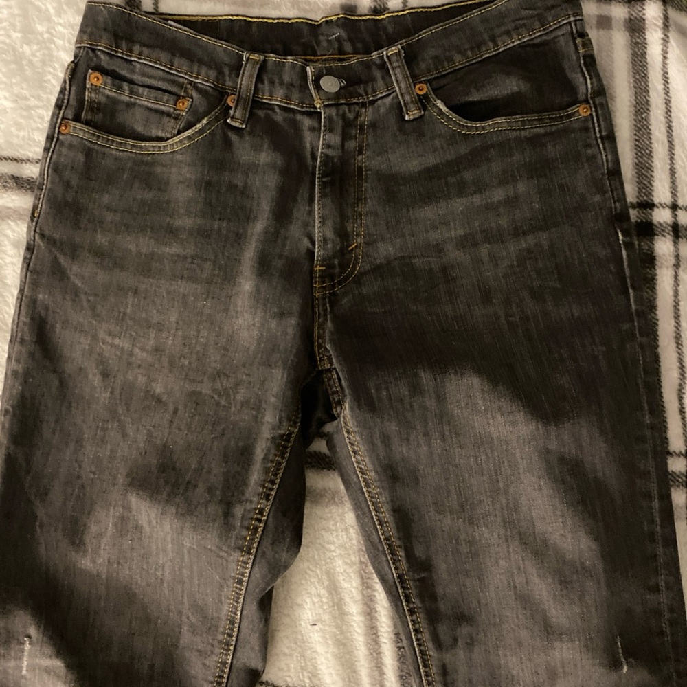 Men's Gray/Black Levi’s 541 Jeans